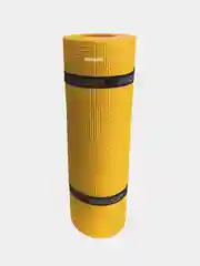 Желтый коврик туристический для отдыха, спорта, йоги Isolon Camping 8 мм, 180х60 см