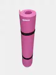 Розовый коврик для фитнеса, гимнастики, йоги, спорта Isolon Fitness 5 мм, 140х50 см