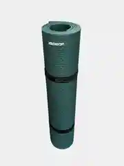 Лесной зеленый коврик для фитнеса, гимнастики, йоги, спорта Isolon Fitness 5 мм, 140х50 см