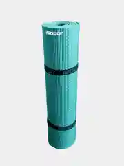 Бирюзовый коврик для фитнеса, гимнастики, йоги, спорта Isolon Fitness 5 мм, 140х50 см