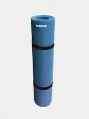 Синий коврик для фитнеса, гимнастики, йоги, спорта Isolon Fitness 5 мм, 140х50 см