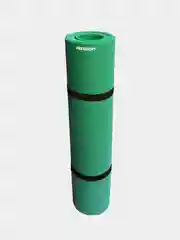 Салатовый коврик для фитнеса, гимнастики, йоги, спорта Isolon Fitness 5 мм, 140х50 см