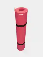 Красный коврик для фитнеса, гимнастики, йоги, спорта Isolon Fitness 5 мм, 140х50 см
