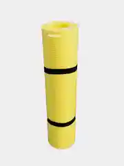 Лимонный коврик для фитнеса, гимнастики, йоги, спорта Isolon Fitness 5 мм, 140х50 см