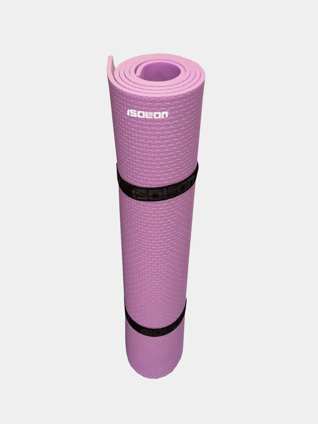 Лавандовый коврик для фитнеса, гимнастики, йоги, спорта Isolon Fitness 5 мм, 140х50 см