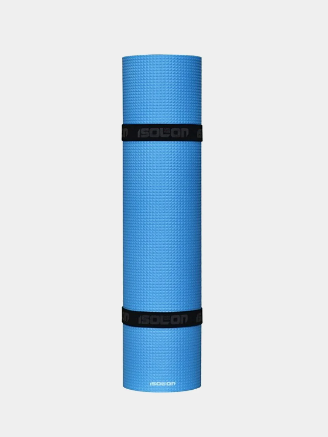 Синий коврик спортивный для зарядки, фитнеса, йоги Isolon Sport 5, 180х60 см