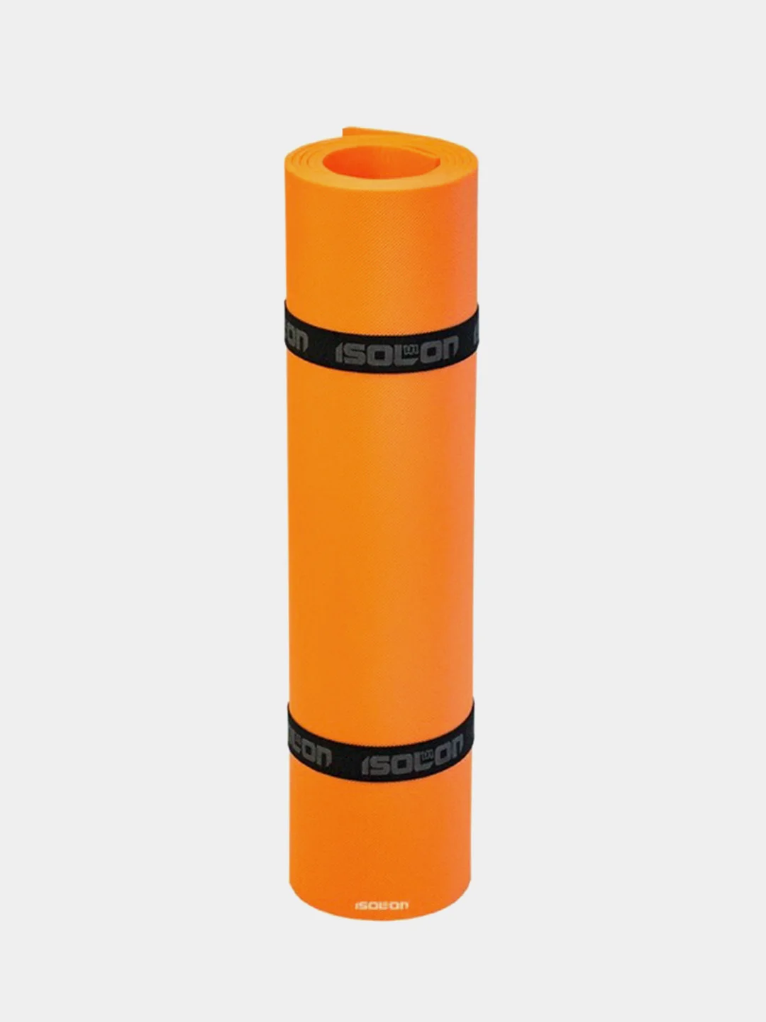 Оранжевый коврик спортивный для зарядки, фитнеса, йоги Isolon Sport 5, 180х60 см