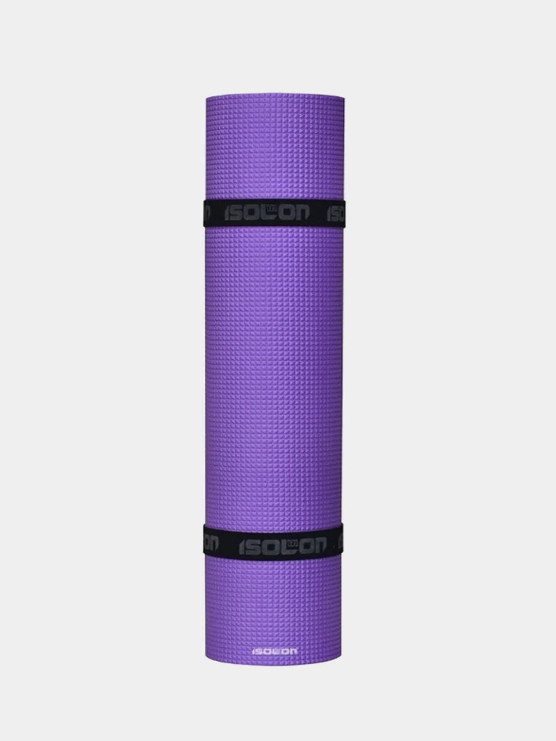Фиолетовый коврик спортивный для зарядки, фитнеса, йоги Isolon Sport 5, 180х60 см