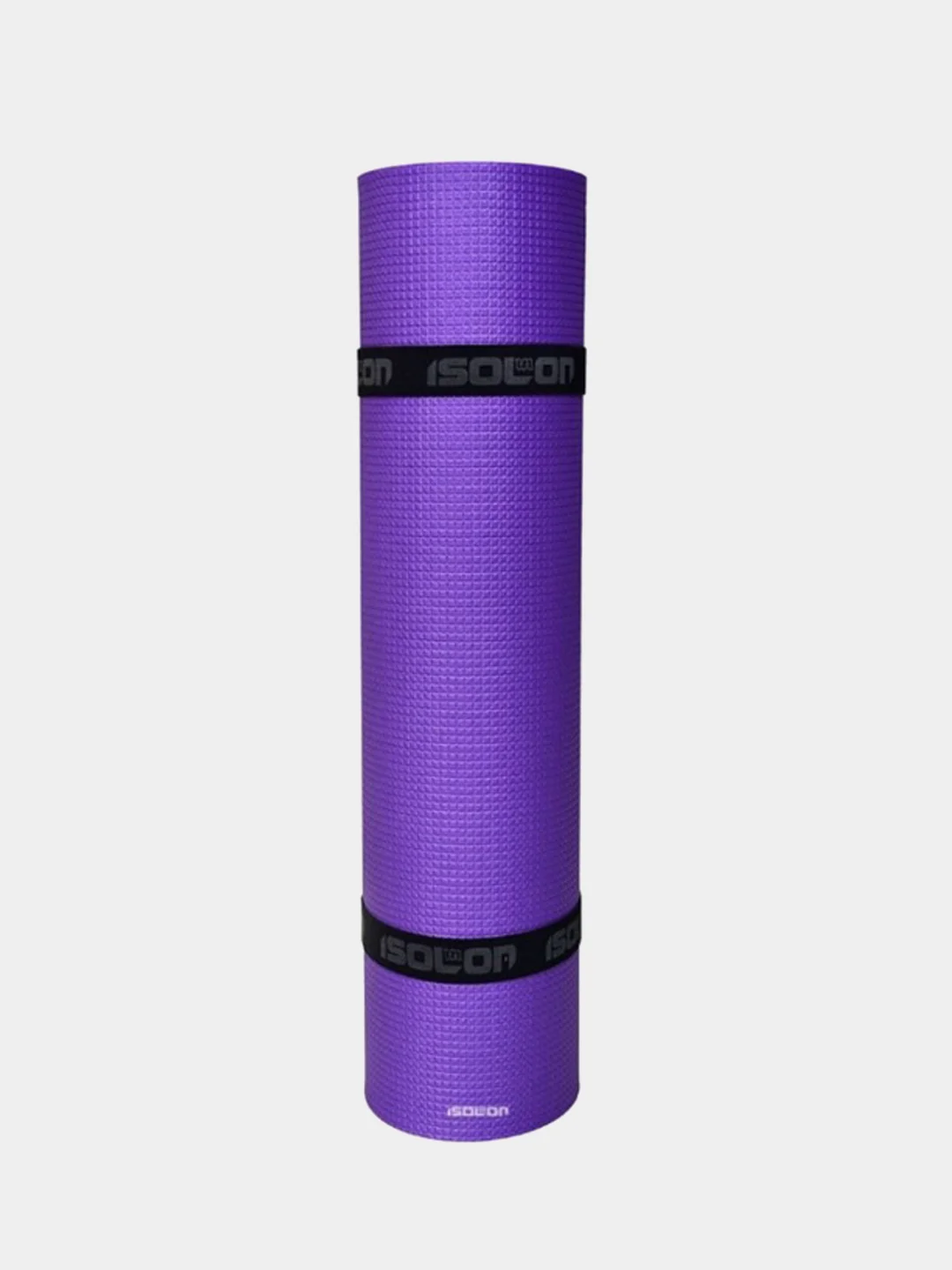 Фиолетовый спортивный коврик для фитнеса и йоги Isolon Yoga Lotos 180х60см 5 мм