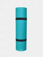 Бирюзовый спортивный коврик для фитнеса и йоги Isolon Yoga Lotos 180х60см 5 мм