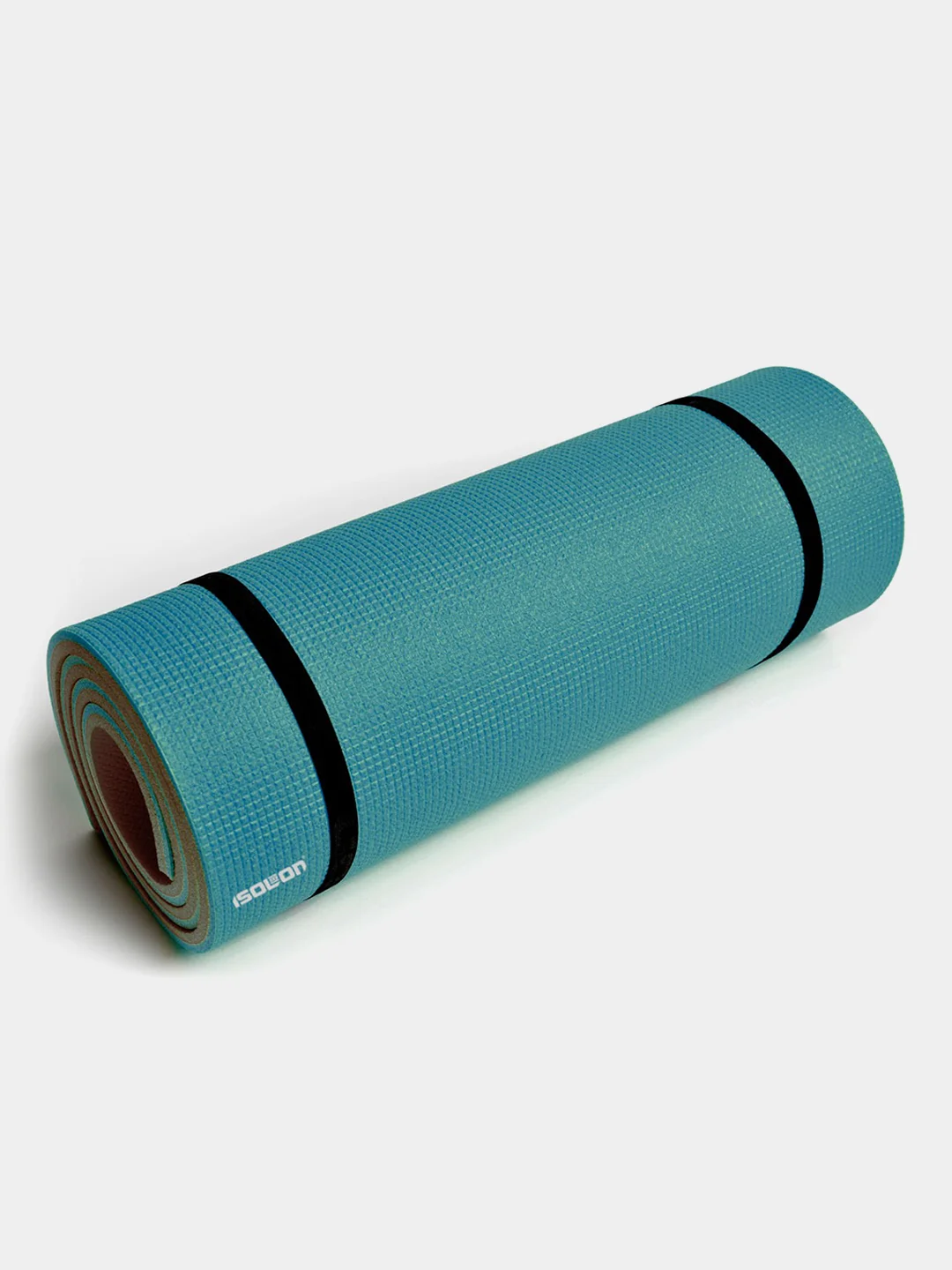 Синий коврик туристический для отдыха, спорта Isolon Optima Light S10, 180х60см, 10 мм