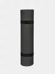 Серый коврик для фитнеса, отдыха, путешествий ISOLON Optima Light 8, 180х60 см, 8 мм