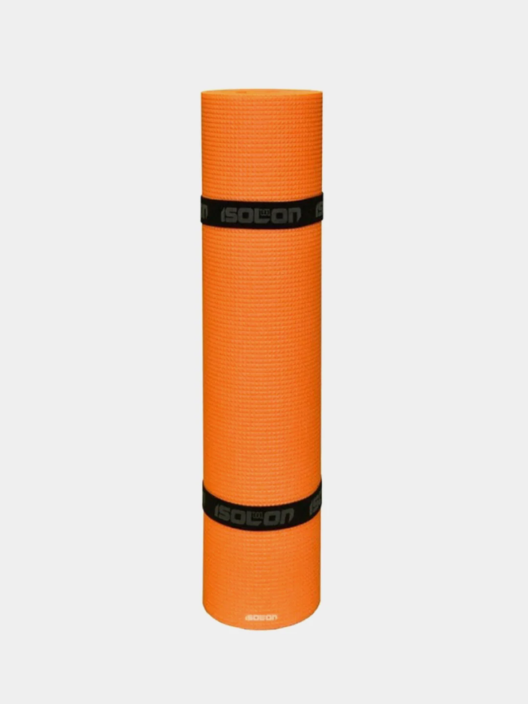 Оранжевый коврик для фитнеса, отдыха, путешествий ISOLON Optima Light 8, 180х60 см, 8 мм