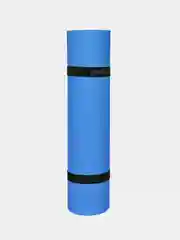 Синий коврик для фитнеса, отдыха, путешествий ISOLON Optima Light 8, 180х60 см, 8 мм