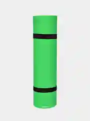 Зеленый коврик для фитнеса, отдыха, путешествий ISOLON Optima Light 8, 180х60 см, 8 мм