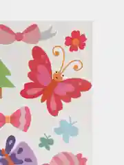 Золотой набор временных переводных татуировок для детей, 9,5 х 5,5