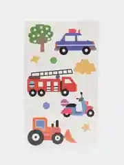 Желтый набор временных переводных татуировок для детей, 9,5 х 5,5