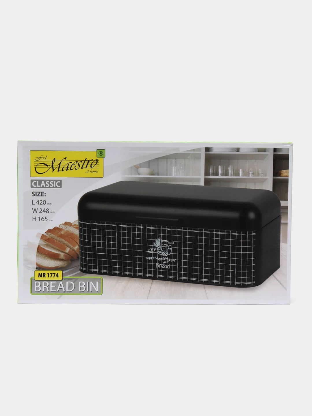 Хлебница Maestro MR-1774 Simple Living