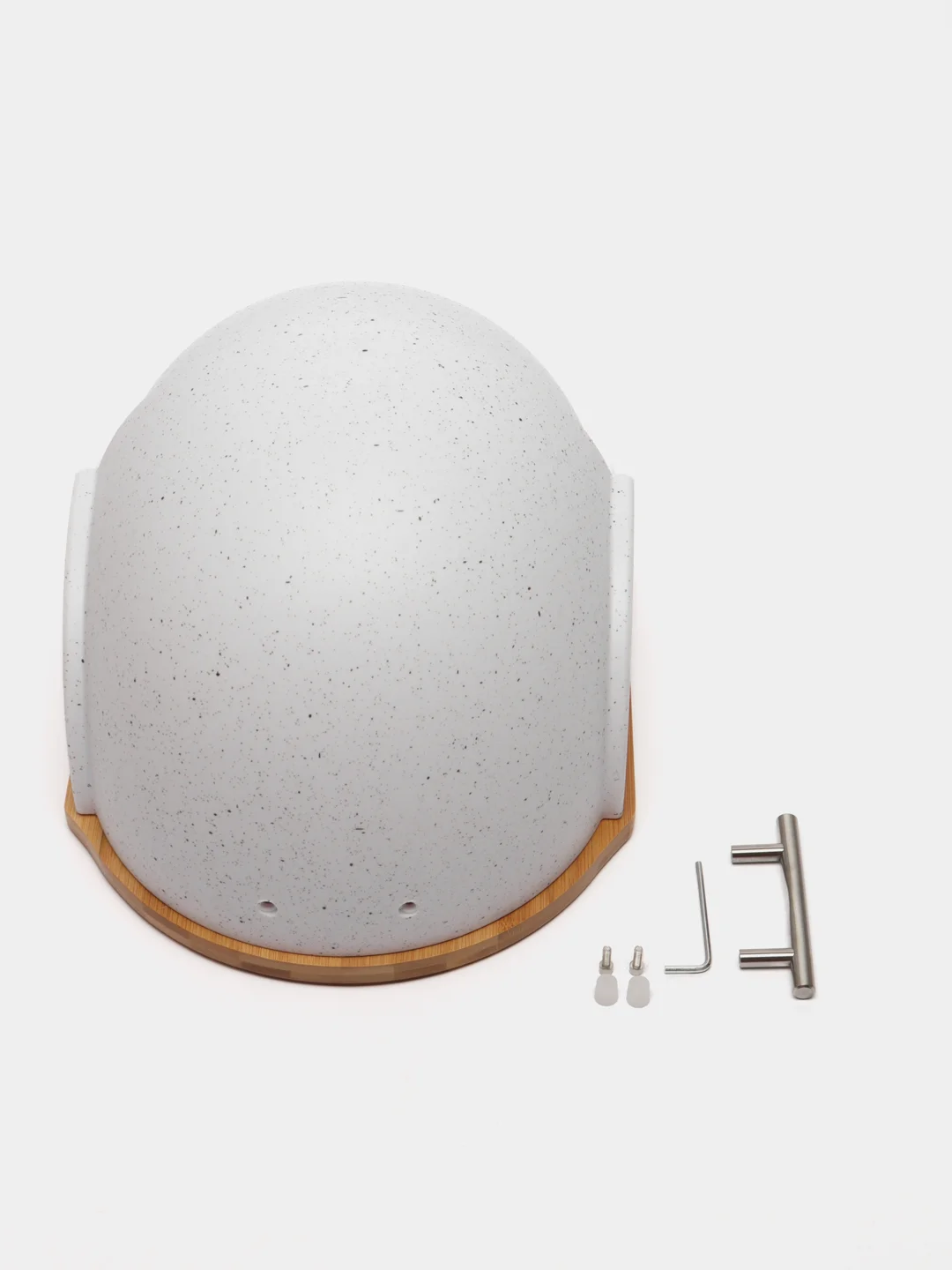 Хлебница Maestro MR-1678G-White Granite, белая