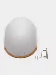Хлебница Maestro MR-1678G-White Granite, белая