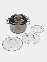 Набор кастрюль Maestro MR-3512-6L 2.9, 5.1, 6.5 л, из 6 предметов