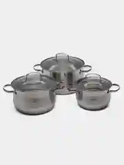 Набор кастрюль Maestro MR-3512-6L 2.9, 5.1, 6.5 л, из 6 предметов