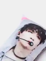 Зеленый дакимакура мини BTS KPOP