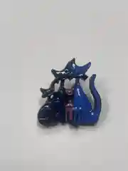 Синий брошь Кошки