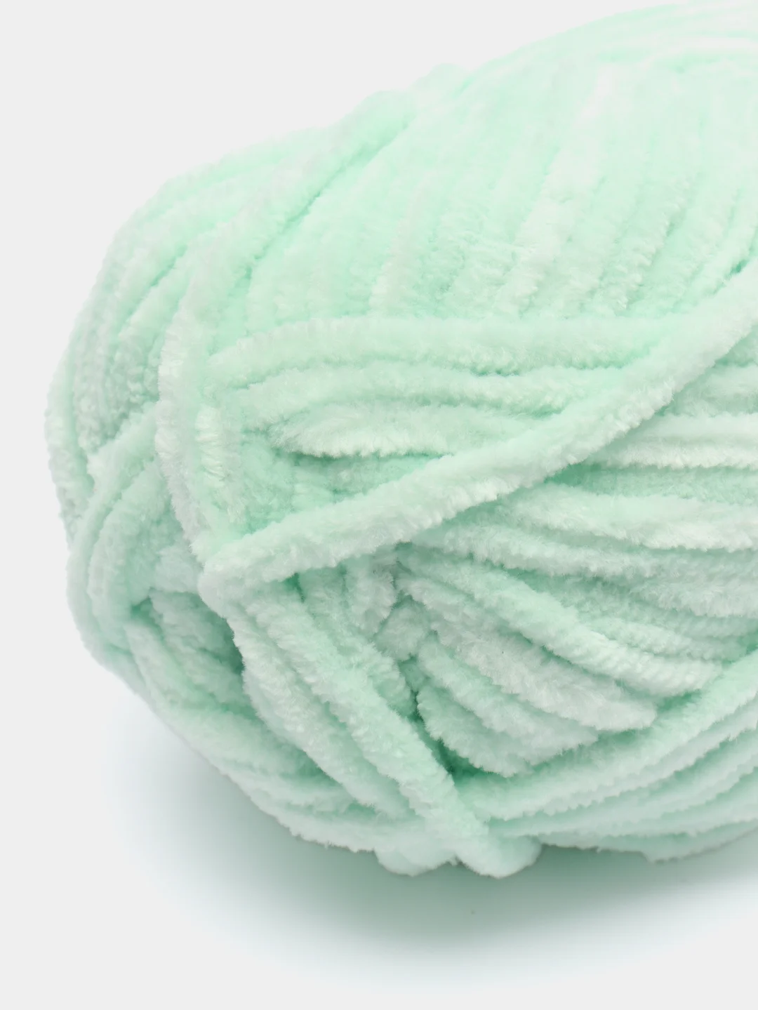 Мятный плюшевая пряжа Himalaya Bursa Chenille, 100 г, 120 м