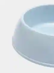 Голубой двойная миска для кошек и собак