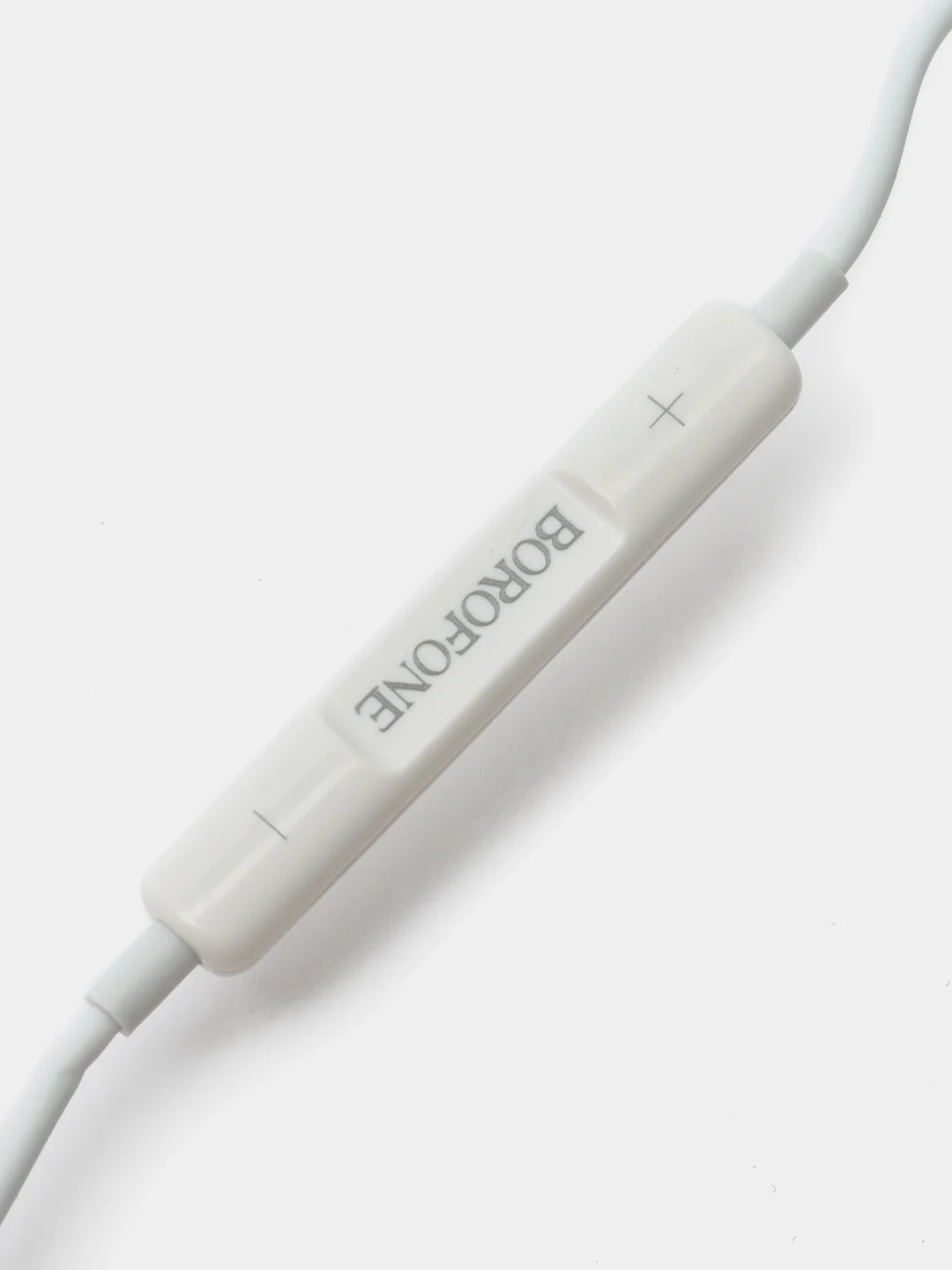 Бежевый меланж наушники с микрофоном Borofone для iPhone и Android, с разъёмом 3.5 Jack