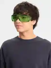 Зеленый очки защитные с душками