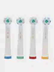 Красный насадки для электрической зубной щетки, совместимые с Oral-B, Braun, CS Medica, B.Well