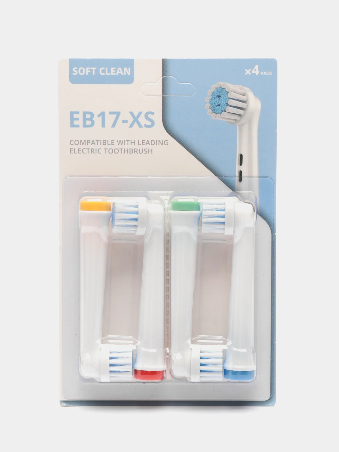 Синий насадки для электрической зубной щетки, совместимые с Oral-B, Braun, CS Medica, B.Well