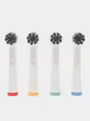 Черный насадки для электрической зубной щетки, совместимые с Oral-B, Braun, CS Medica, B.Well