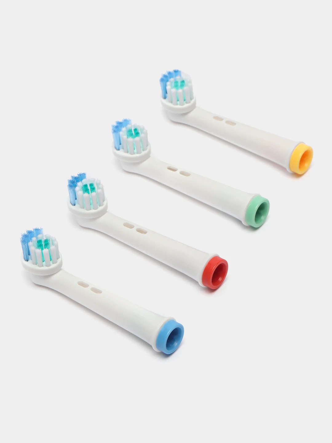 Серый насадки для электрической зубной щетки, совместимые с Oral-B, Braun, CS Medica, B.Well