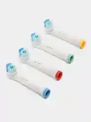 Серый насадки для электрической зубной щетки, совместимые с Oral-B, Braun, CS Medica, B.Well