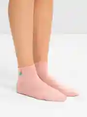 Конфетный носки женские POOPSOCKS, средней длины, с вышивкой