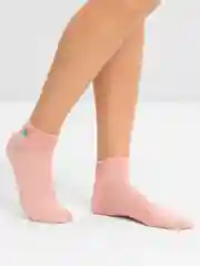 Конфетный носки женские POOPSOCKS, средней длины, с вышивкой