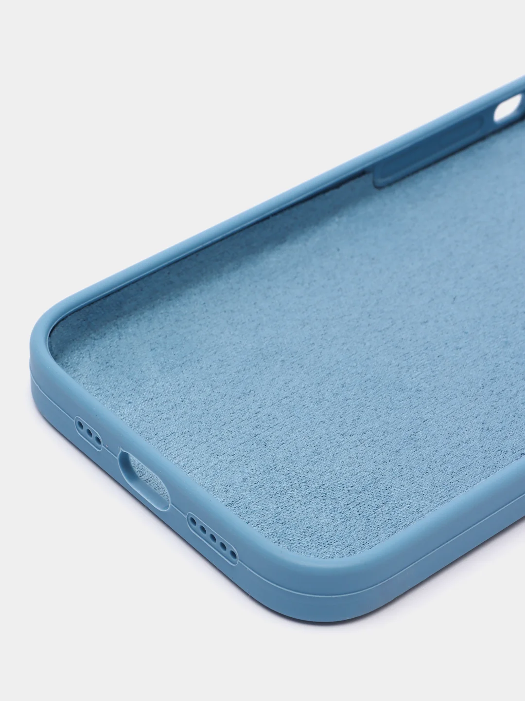 Мятный чехол Silicone Case для iPhone 11/12/13/14/Pro/Max/Plus/Mini, с функцией MagSafe (Магсейф)