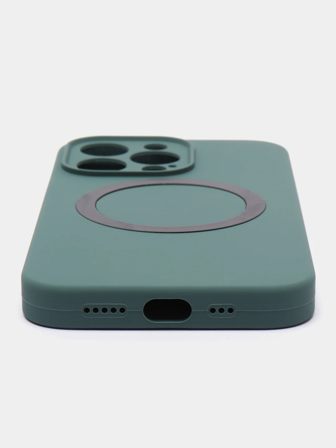 Морской чехол Silicone Case для iPhone 11/12/13/14/Pro/Max/Plus/Mini, с функцией MagSafe (Магсейф)