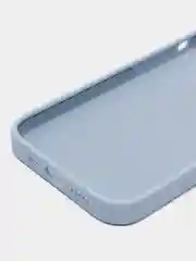 Светло-синий чехол Silicone Case для iPhone 11/12/13/14/Pro/Max/Plus/Mini, с функцией MagSafe (Магсейф)