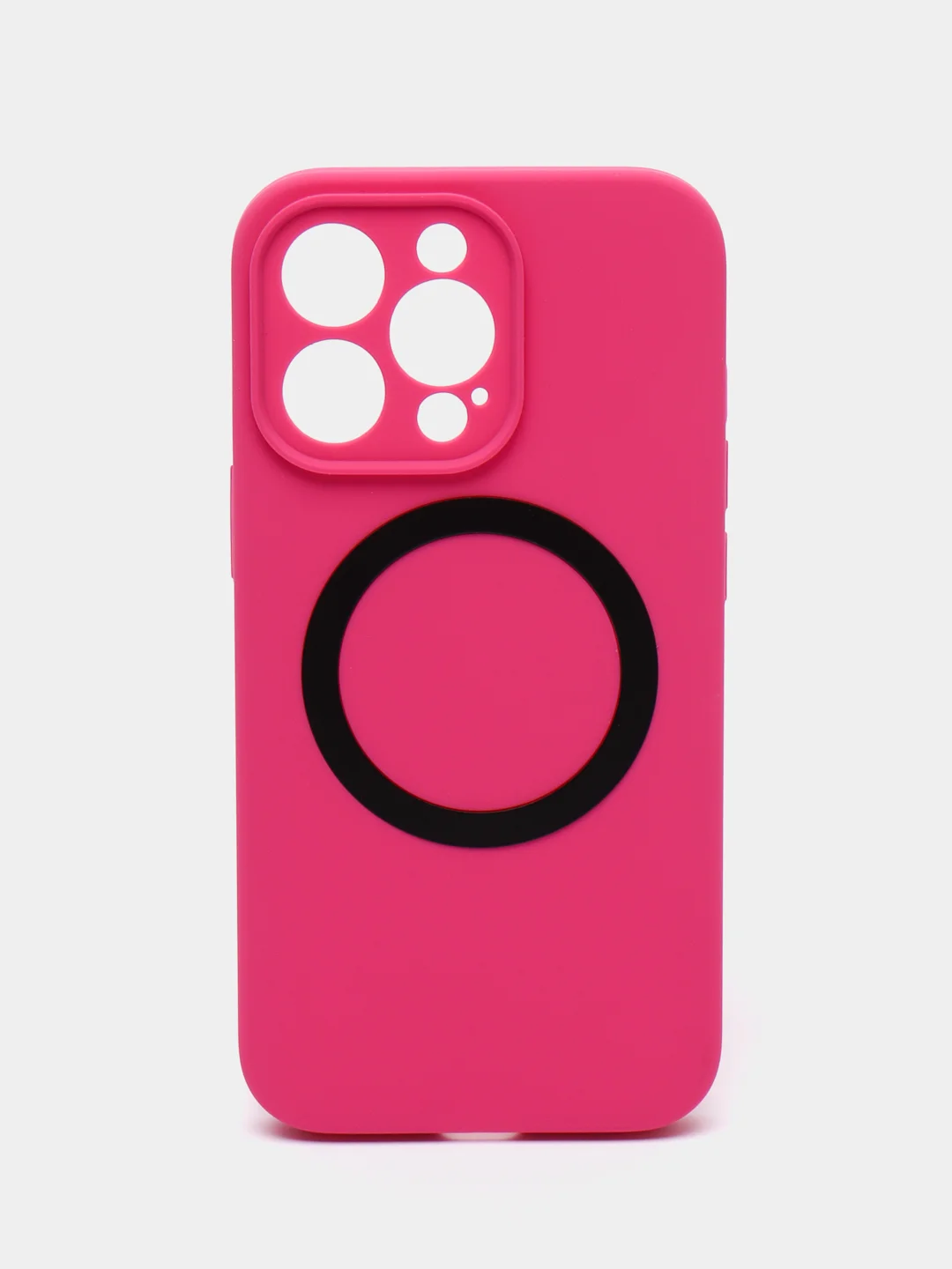 Пурпурный чехол Silicone Case для iPhone 11/12/13/14/Pro/Max/Plus/Mini, с функцией MagSafe (Магсейф)