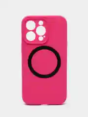 Пурпурный чехол Silicone Case для iPhone 11/12/13/14/Pro/Max/Plus/Mini, с функцией MagSafe (Магсейф)
