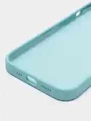 Мятный чехол Silicone Case для iPhone 11/12/13/14/Pro/Max/Plus/Mini, с функцией MagSafe (Магсейф)