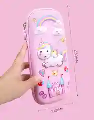 Конфетный пенал школьный, объёмный, с 3D рисунком