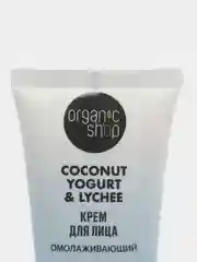 Organic Shop Coconut Yogurt & Lychee крем для лица "Омолаживающий", 50 мл