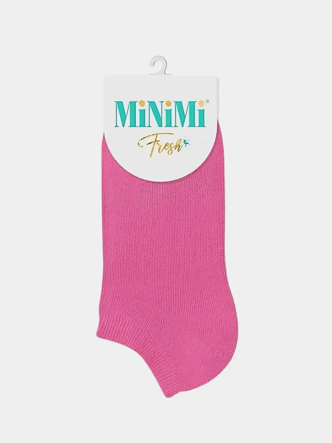 Розовый носки женские MiNiMi FRESH 4102, яркие и цветные, с удобной резинкой