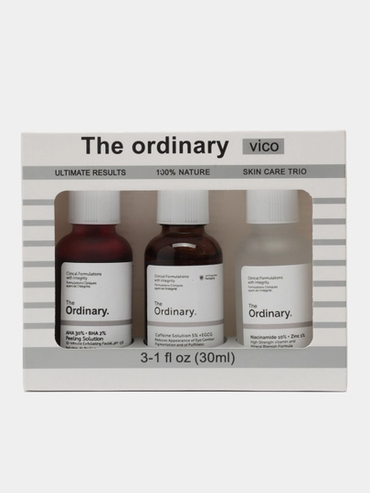 Подарочный набор сывороток для лица Ordinary, 3 штуки, 30 мл