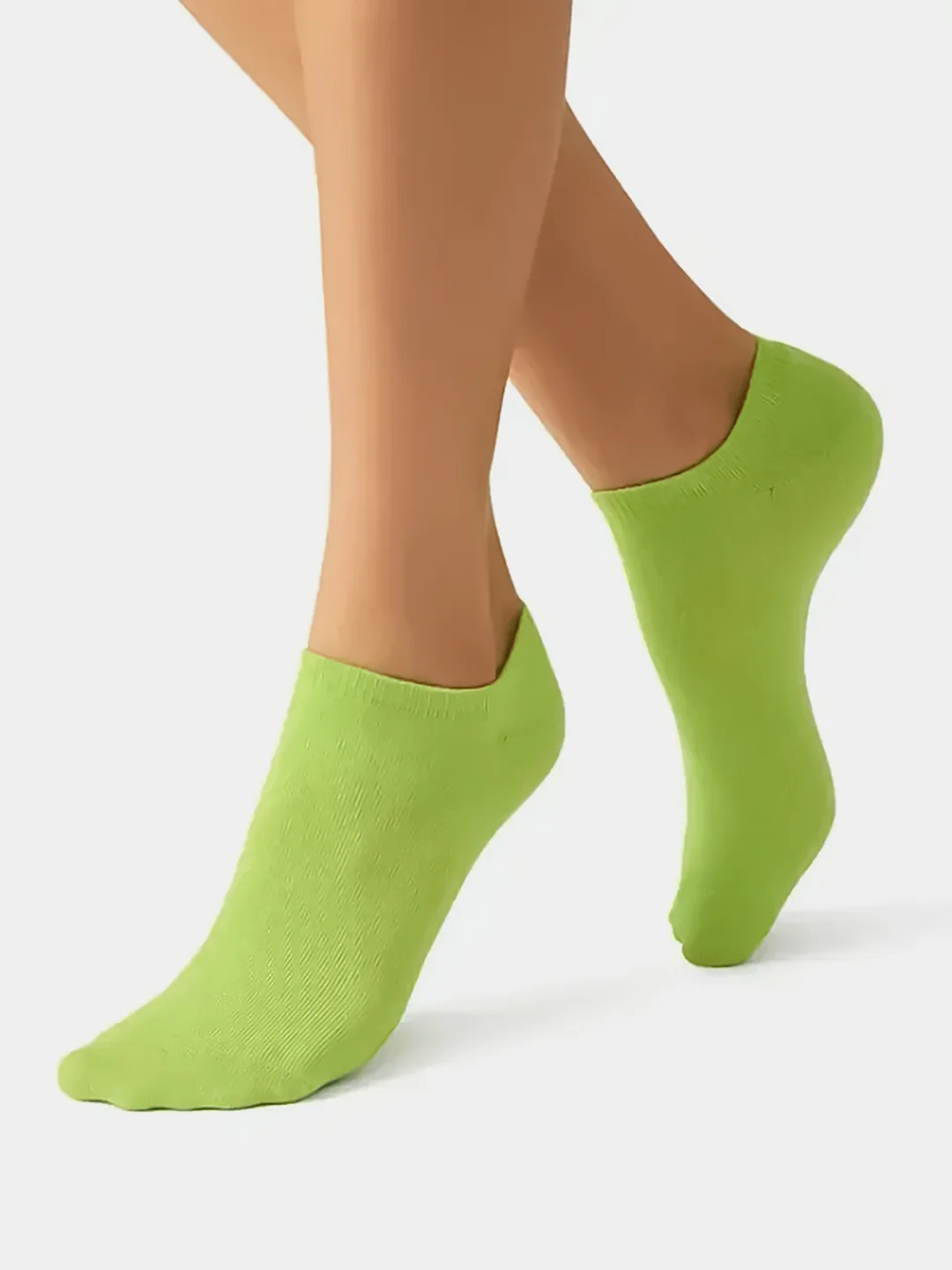 Зеленый носки женские MiNiMi FRESH 4102, яркие и цветные, с удобной резинкой